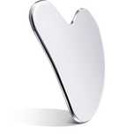 gua sha Piatră pentru Masaj Facial Corporal din Inox Metalică Mewing