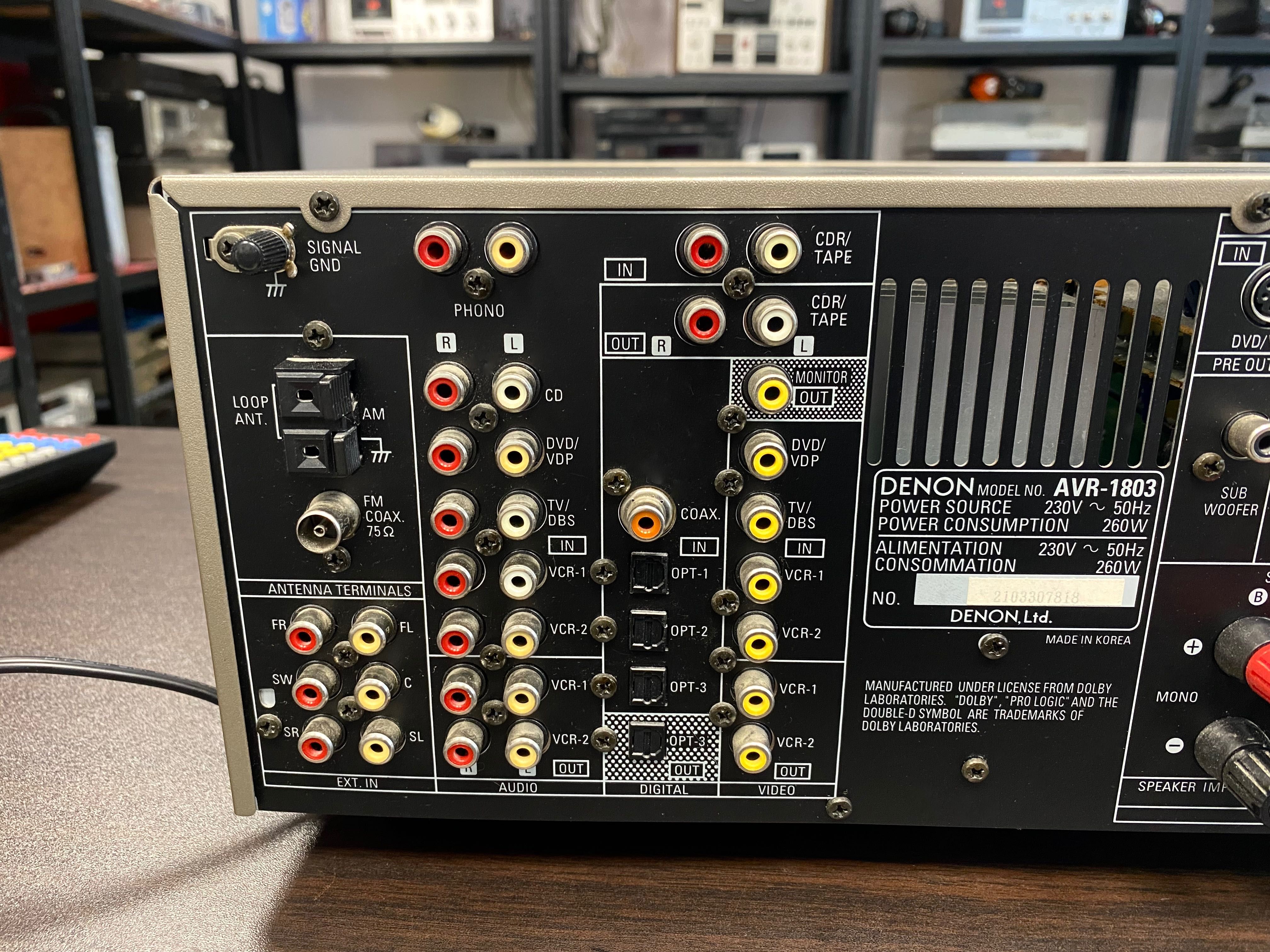 Висококачествен ресивър Denon