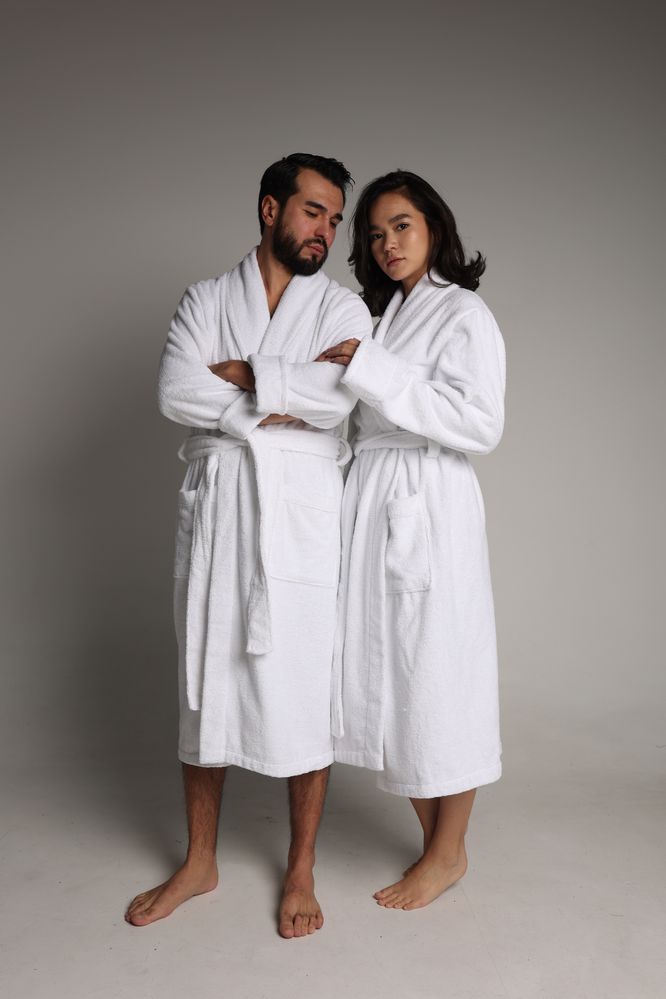 Вафельный халат махровый халат полотенца оптом для отелей