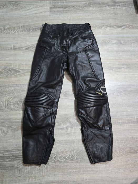 Pantaloni piele dama moto