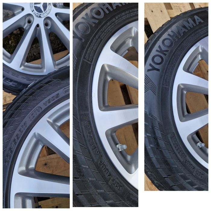 Jante Mercedes E Class W213 anvelope iarna 225 55 17