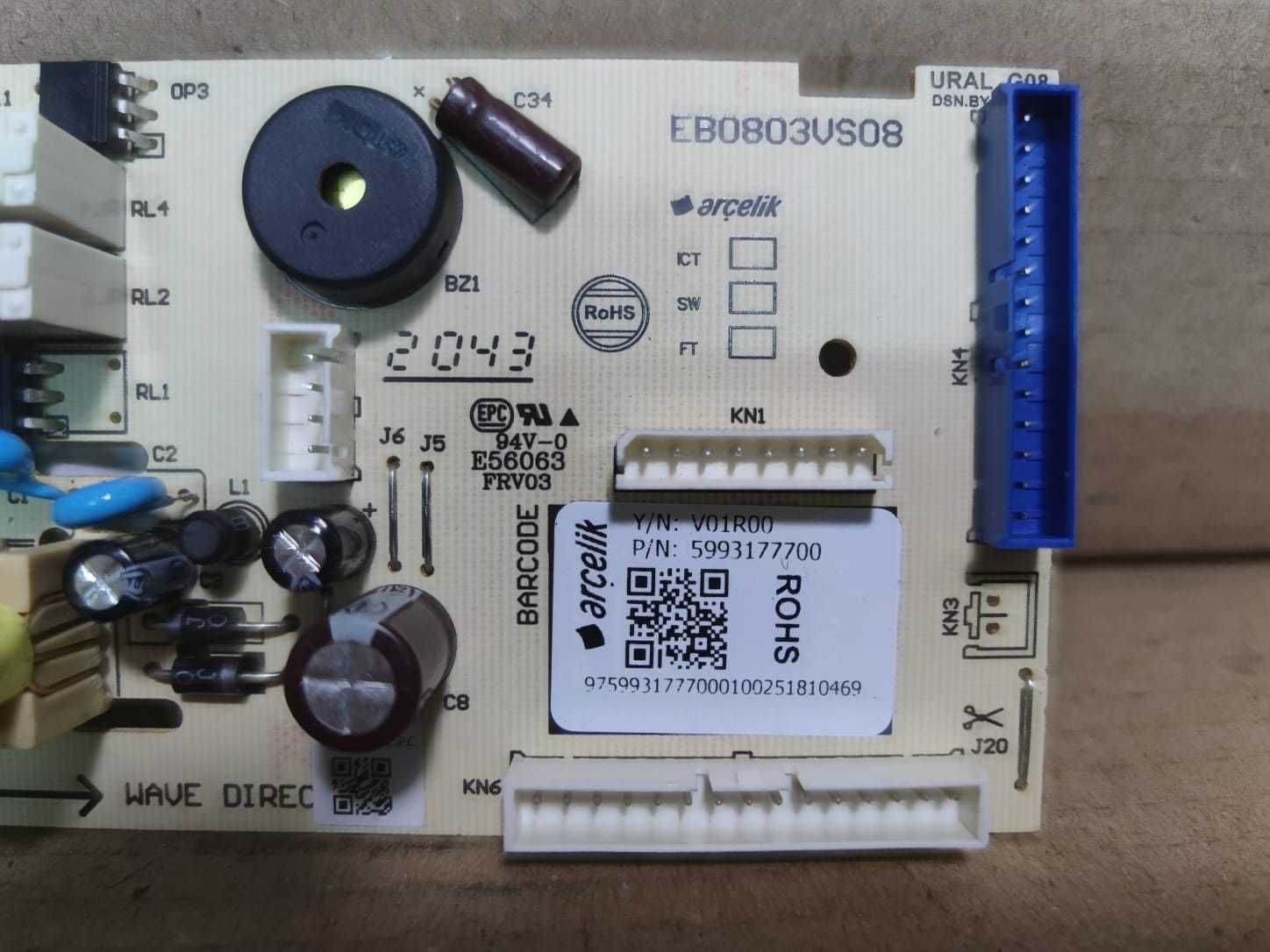 placa electronica Frigider Beko RDNT401E30ZXBN / C127