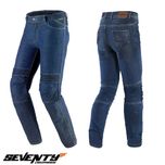 Blugi (jeans) moto barbati Seventy model SD-PJ6 tip Slim fit