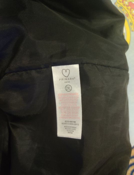 Черен Мъжки Елек 2XL