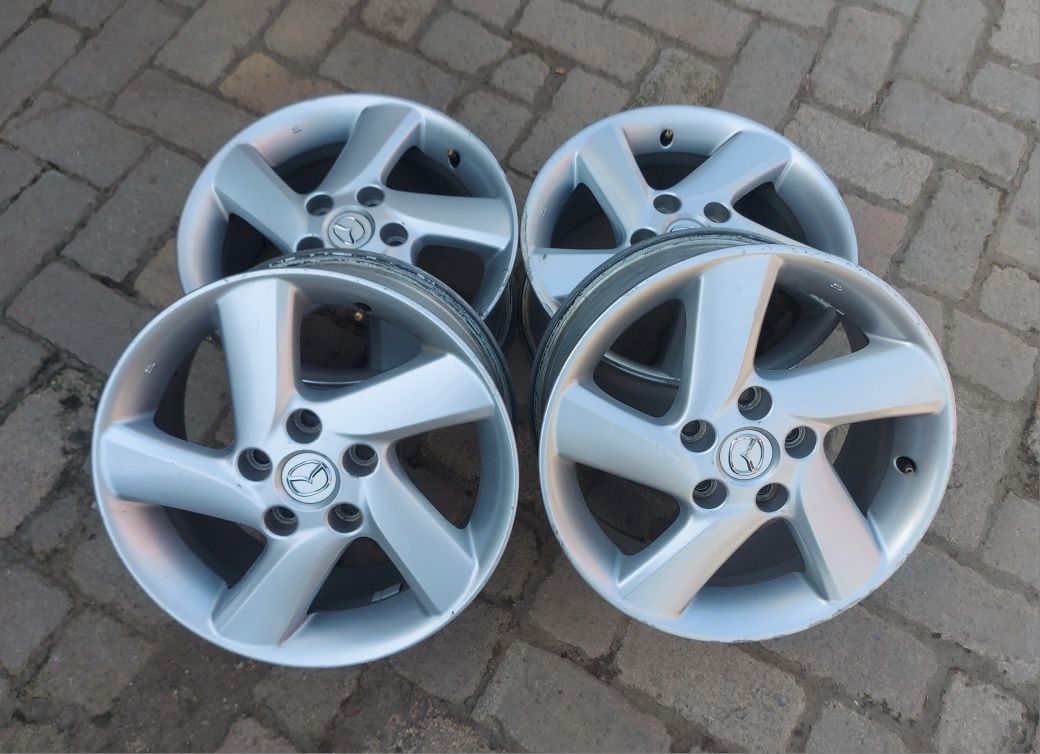 Set jante originale aliaj Mazda seria 16x7JJ ET55 - 5x114,3