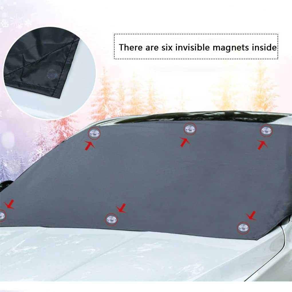 Husa prelata protectie impermeabila parbriz cu magneti