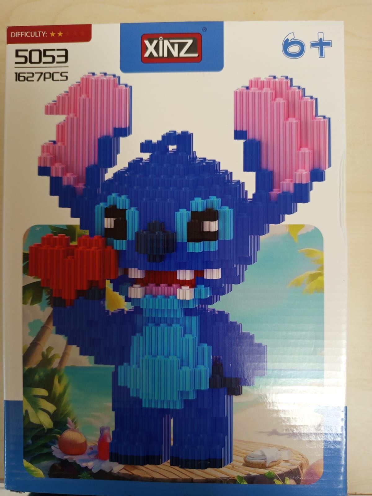 Lego Stitch albastru sau roz!