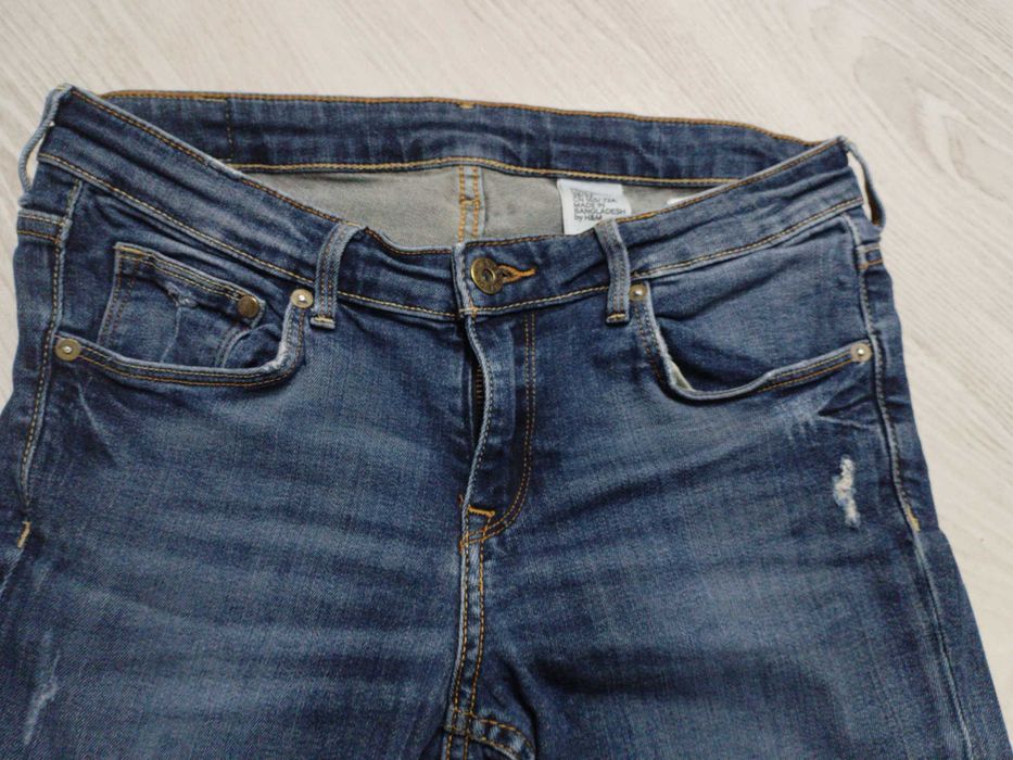 Polo M Lacoste si blugi H&M 28/32