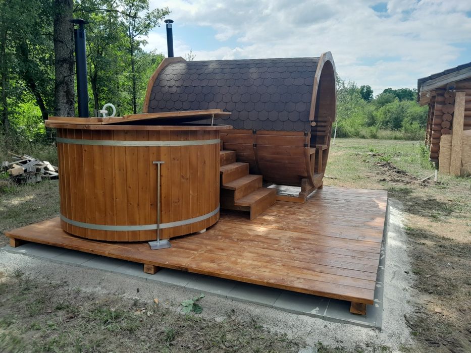 Vand Pachet Sauna + Ciubar din Polipropilena