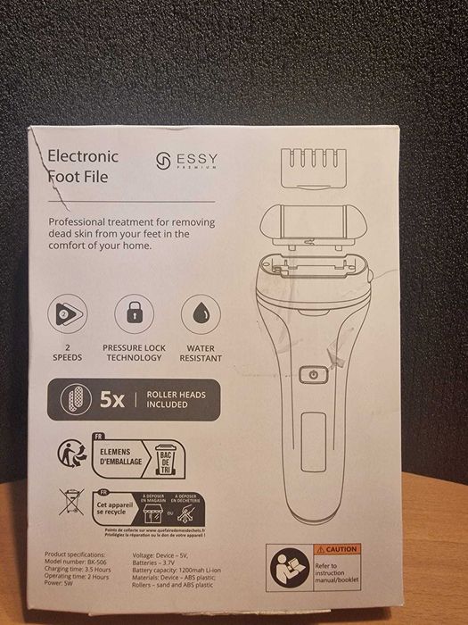 Pilă electronică călcâie