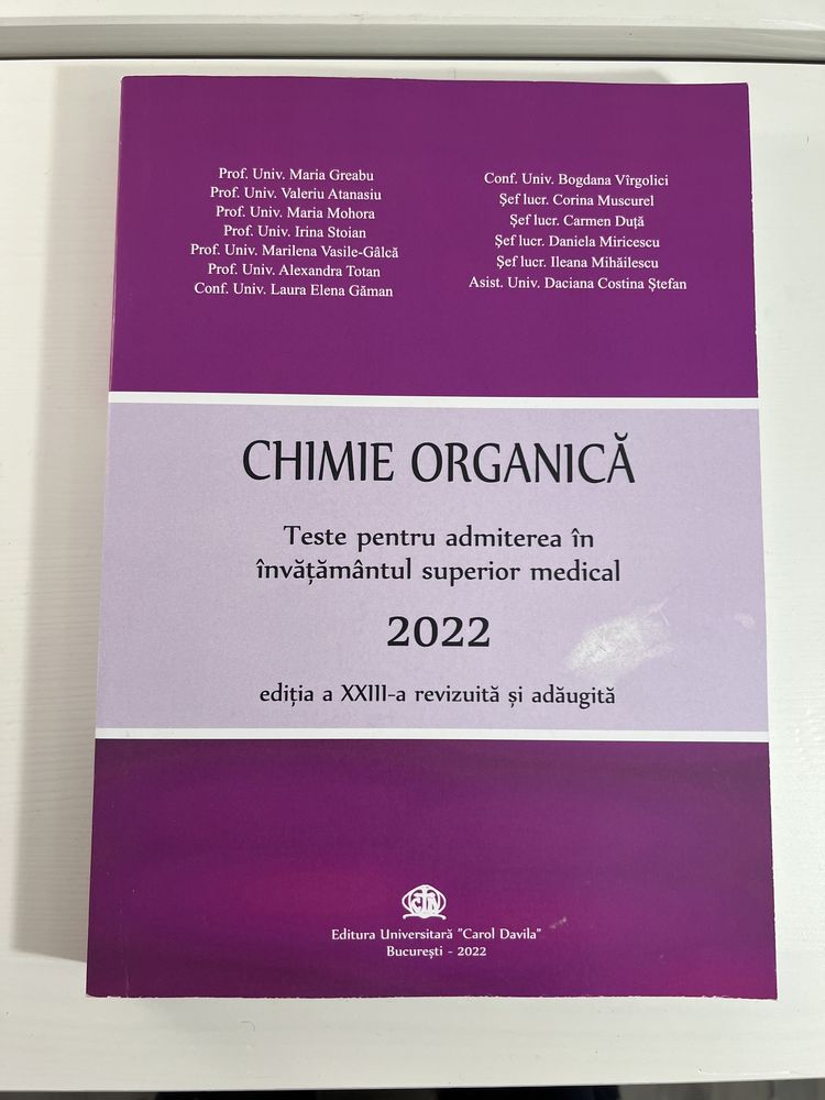 set pregatire atmitere medicina(chimie)