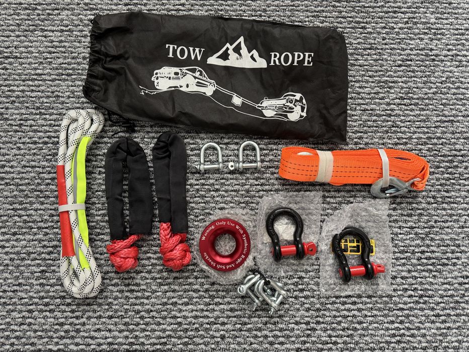 Kit recuperare/tractare auto NOU (on sau off-road)