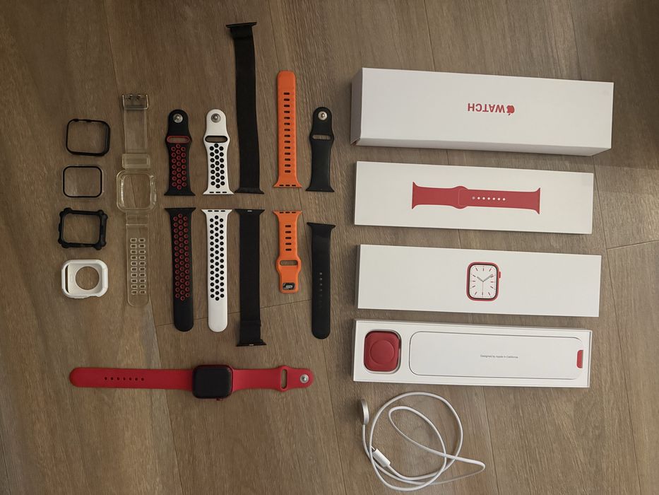 Apple watch series 7 red 45 mm