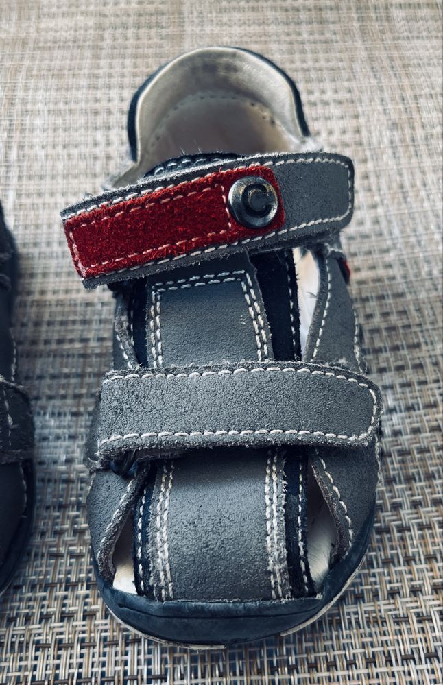 Детски сандали Crocodilino anatomic shoes естествена кожа унисекс