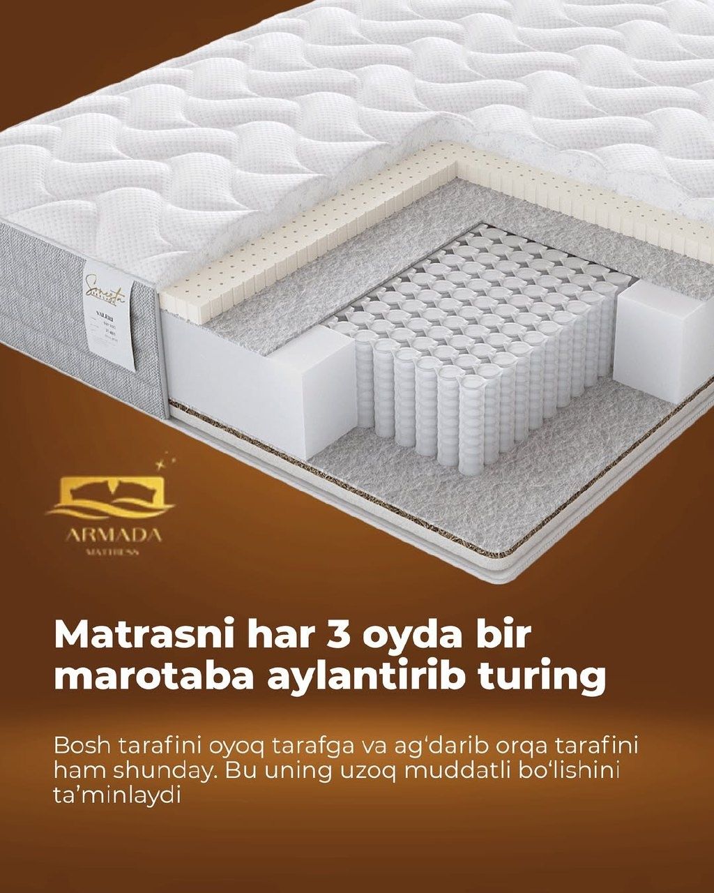 Hamyonbop matraslarimiz Seh narxida