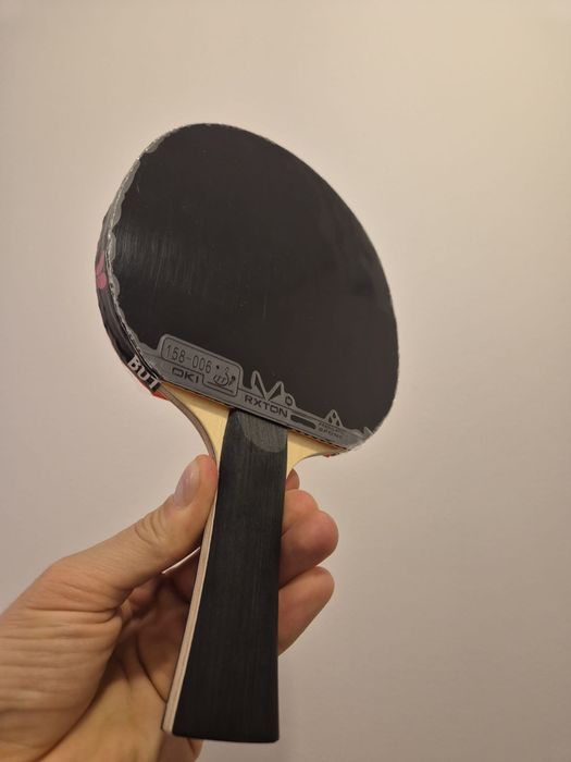 Paletă ping pong Sanwei T5000+Loki3 | ofensivă si efect