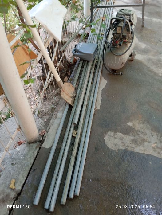 Теплица аценковка трубы