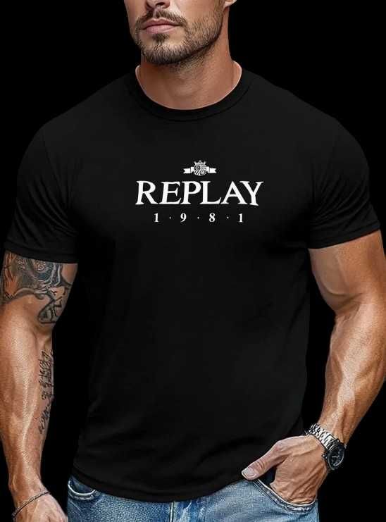 Мъжка лятна тениска REPLAY