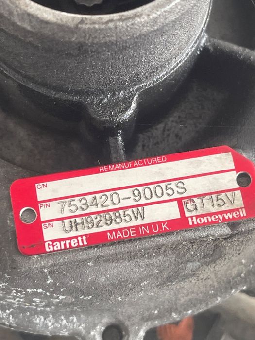 Turbina VOLVO S80 II AS, 124 2006 - > 1.6 D DRIVe D 4164 T UH92985W 75