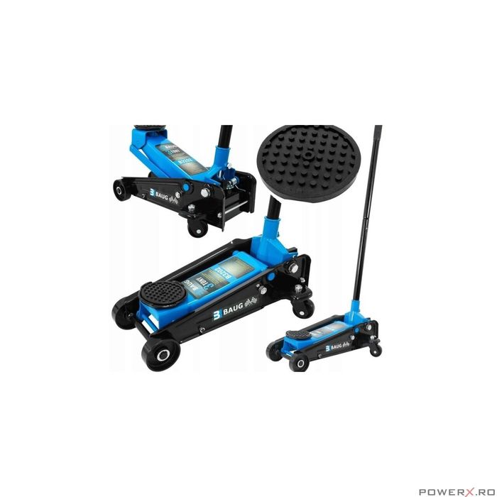 Cric hidraulic tip crocodil, 3 t cu roti, inaltime de ridicare 150 -