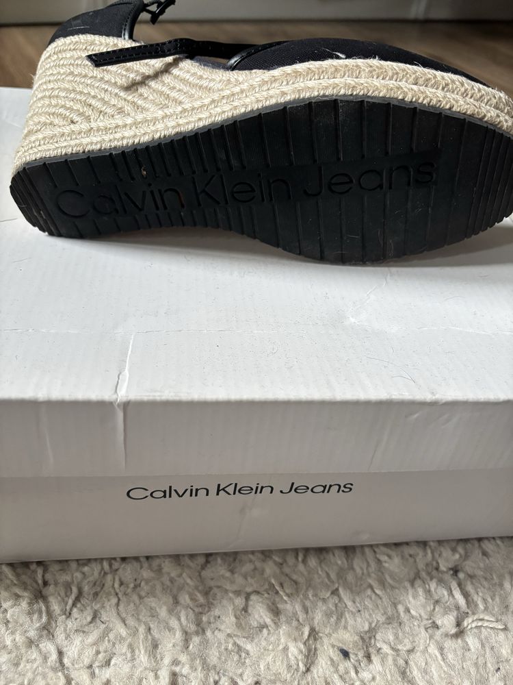 Дамски еспадрили на платформа Calvin Klein