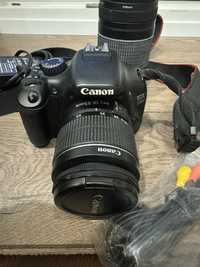 Фотоаппарат Canon 550D с двумя объективами