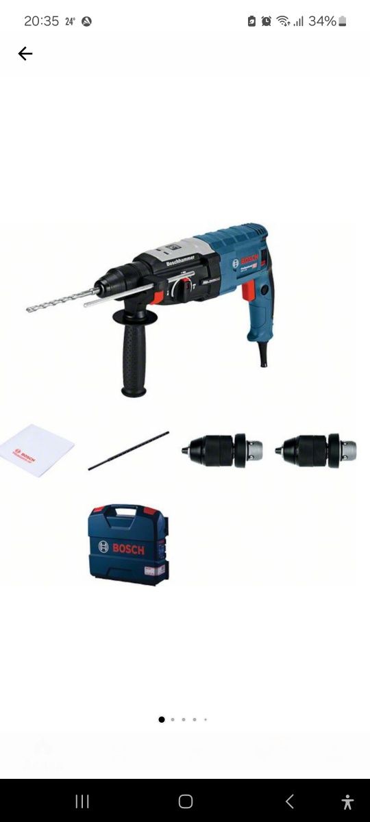 Vând bormașini percuție Bosch GBH 2-28F
