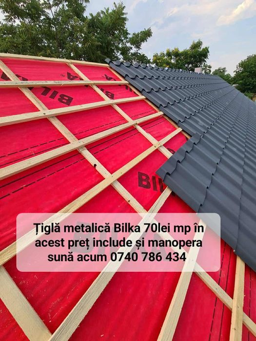 Reparații Acoperișuri Montaj Tabla BILKA hidroizolații