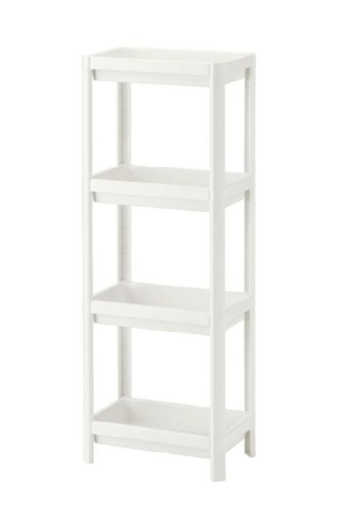 Этажерка Interlife Shelf Unit, пластик, 36x23x99 см