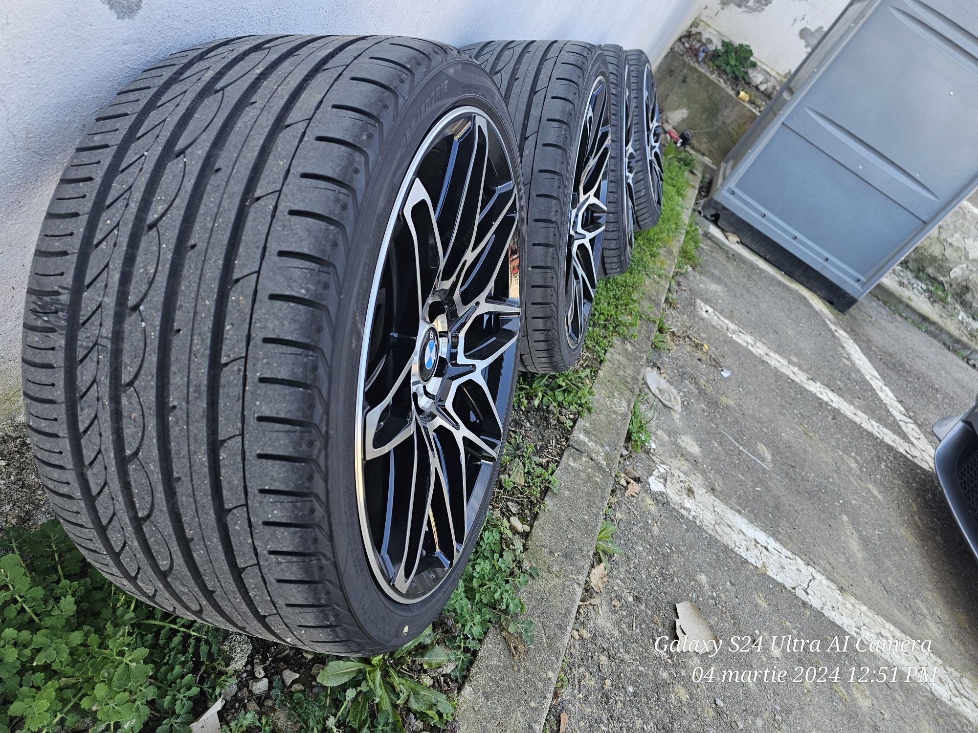 Jante si anvelope bmw 19" 5x120 în două lățimi concave diamondcut