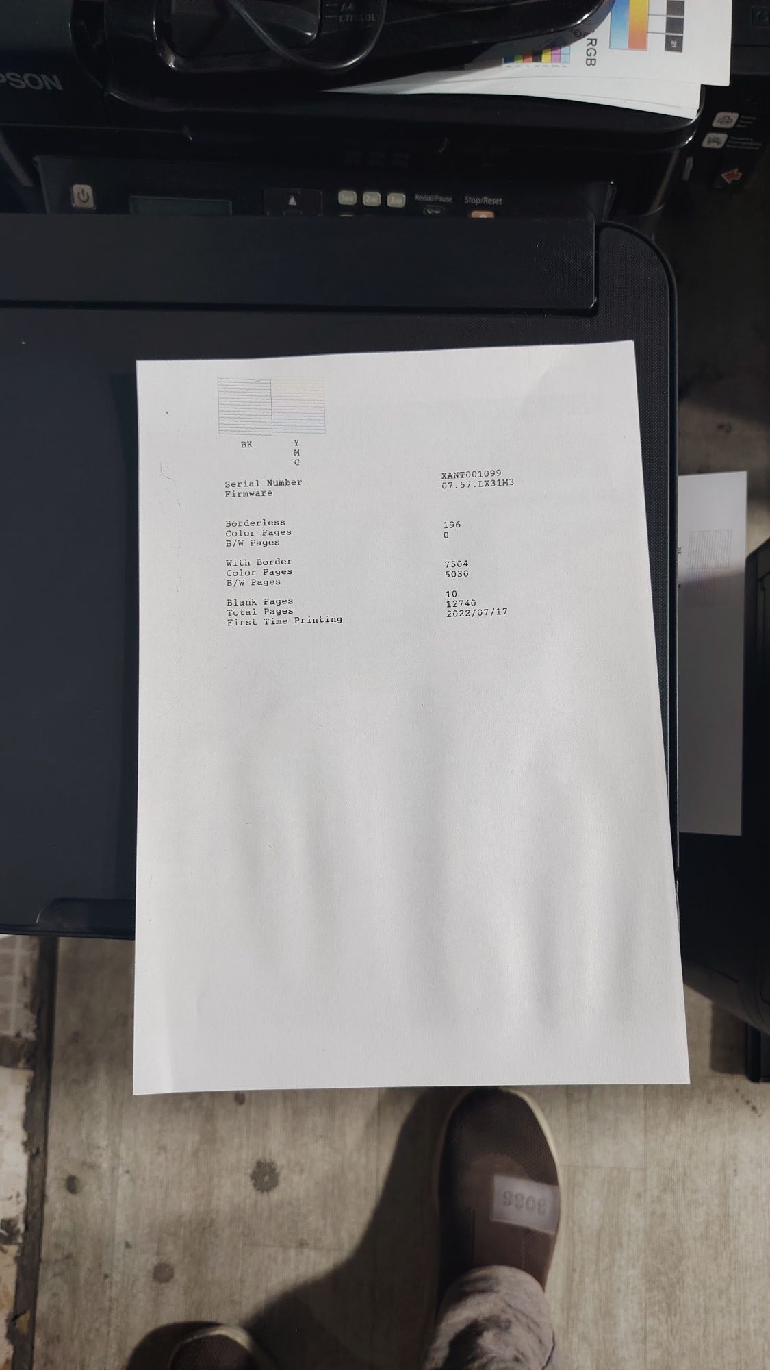 Epson printerlar sotiladi.