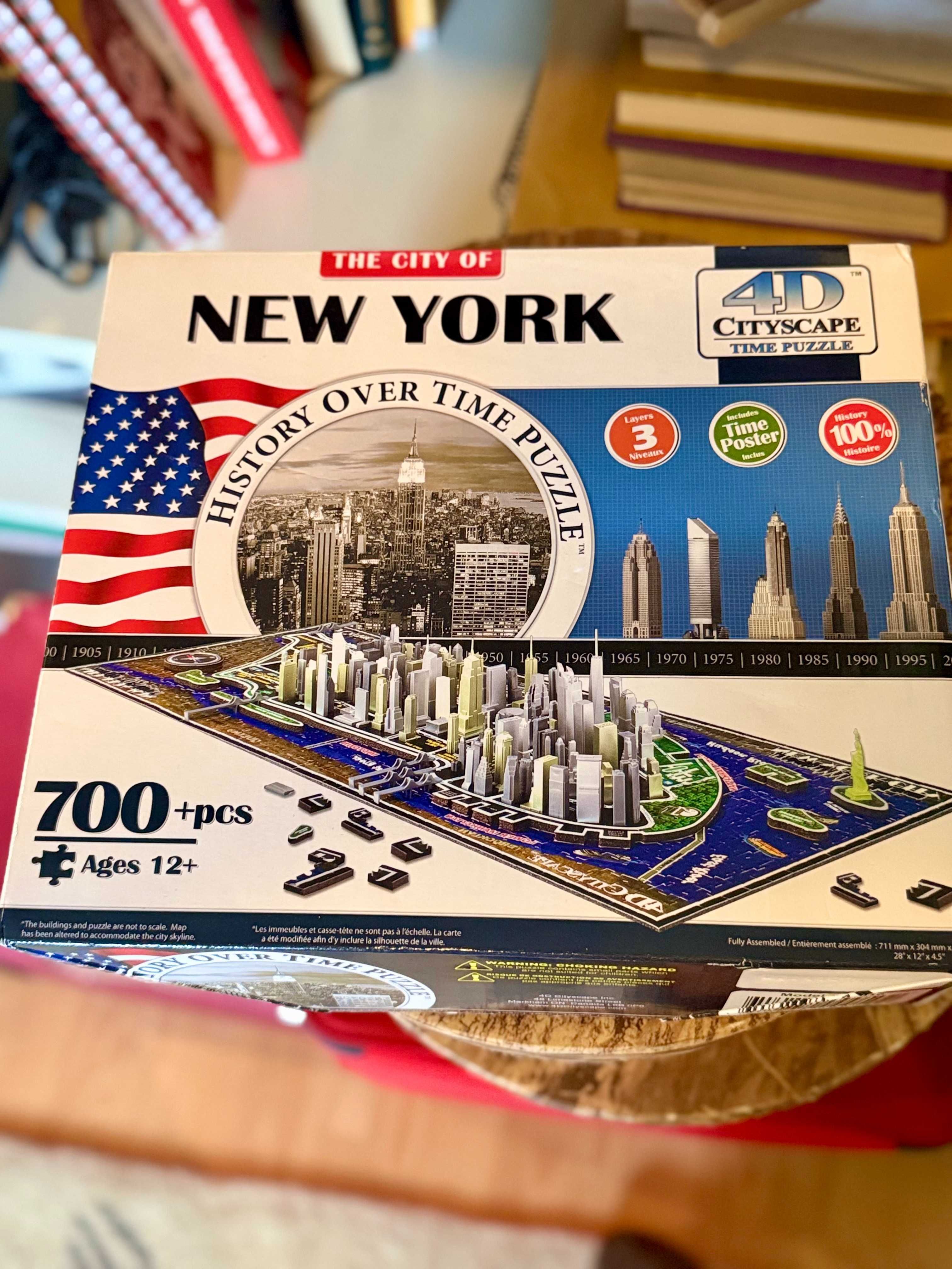 Puzzle Nou 4 D New York +12 ani 700 de piese