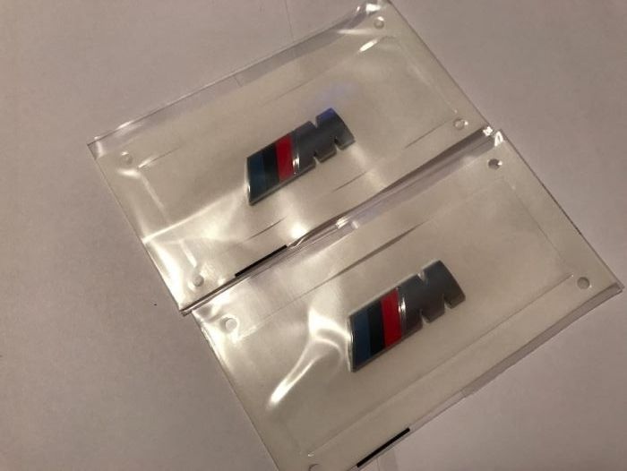 Emblema BMW M aripi abs crom