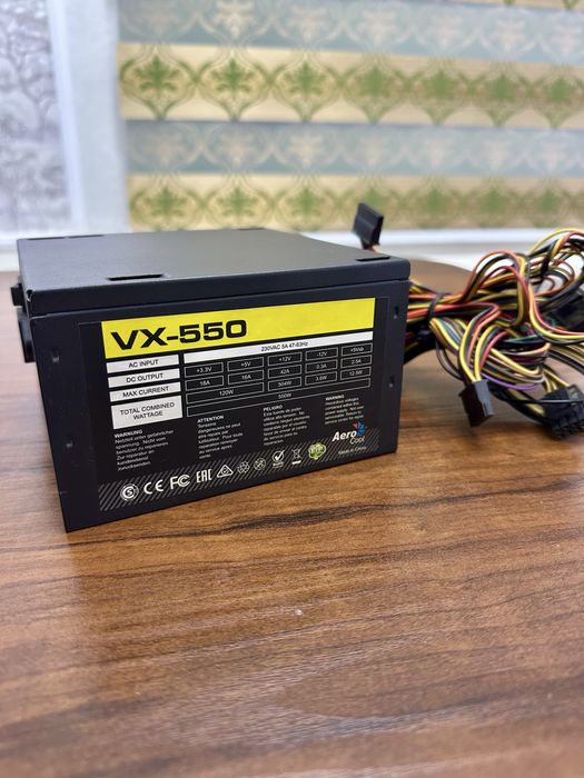 Блок питания Aerocool VX-550W
