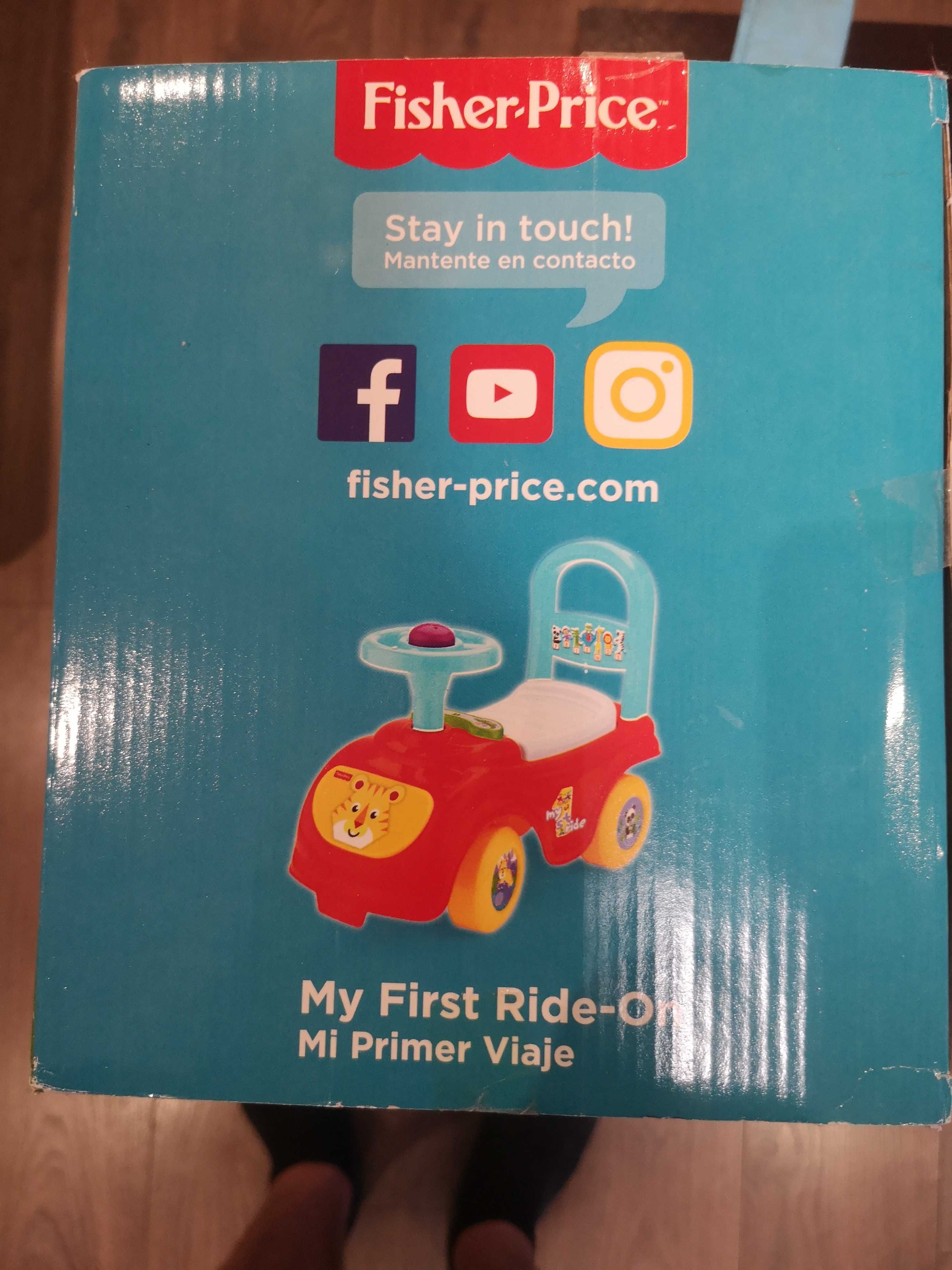 Кола за бутане Ride-on Fisher Price