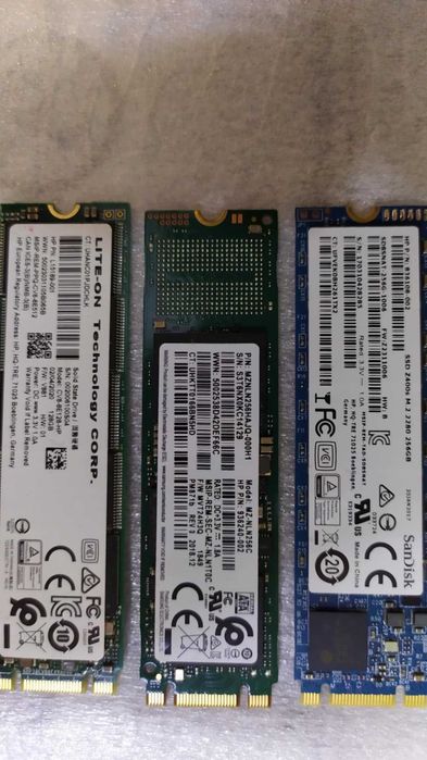 3 БРОЯ SSD и Памет2 Броя ВСИЧКИ РАБОТЕЩИ от чужбина