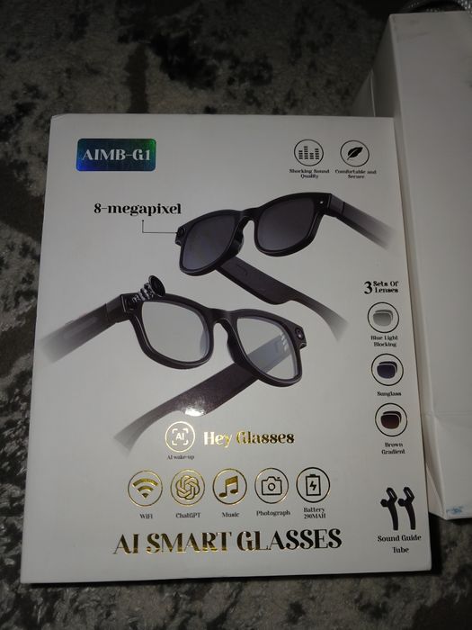 Smart glass Kamerali aqlilli ochki sotiladi narxi 650.000 sum