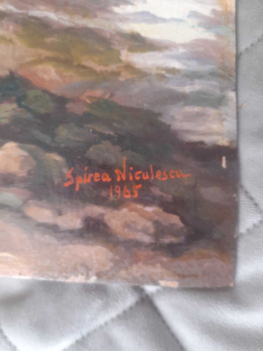 Pictura 50 x 70  Spirea Niculescu 1965