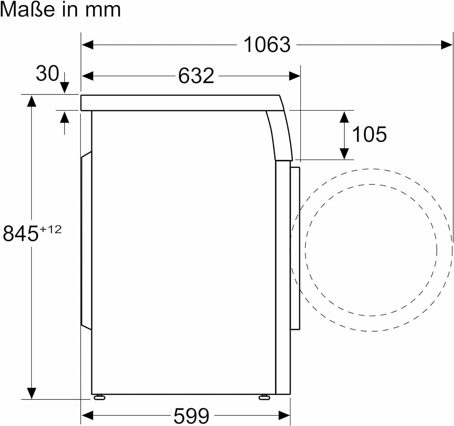 Пералня SIEMENS iQ500 WU14UT42, 9 кг.