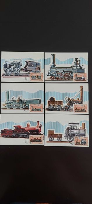 Карти - максимум - Стари локомотиви