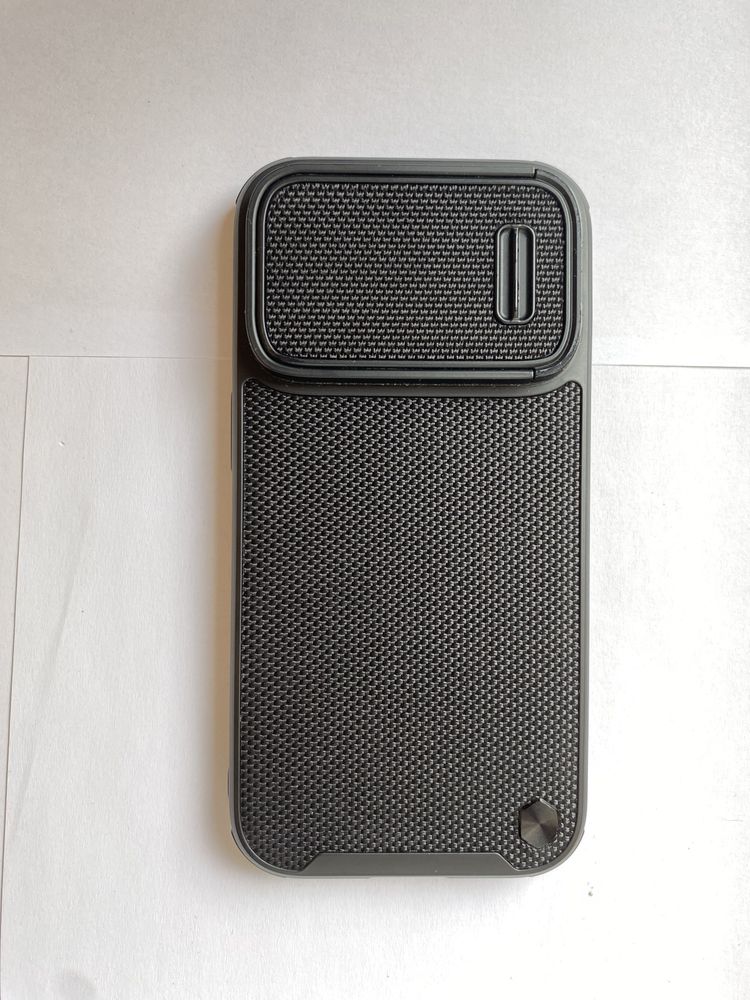 Husa iPhone 14 Pro - Nillkin Texture Pro CamShield Black