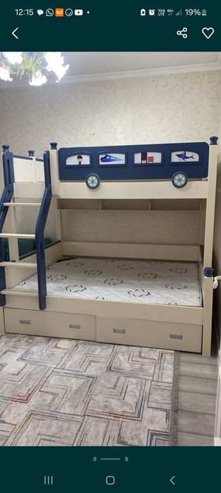 Кровать детская/ 2ух ярусная