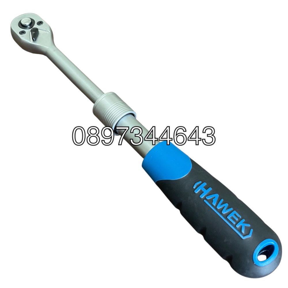 Удължаваща телескопична тресчотка 1/4" HAWEK