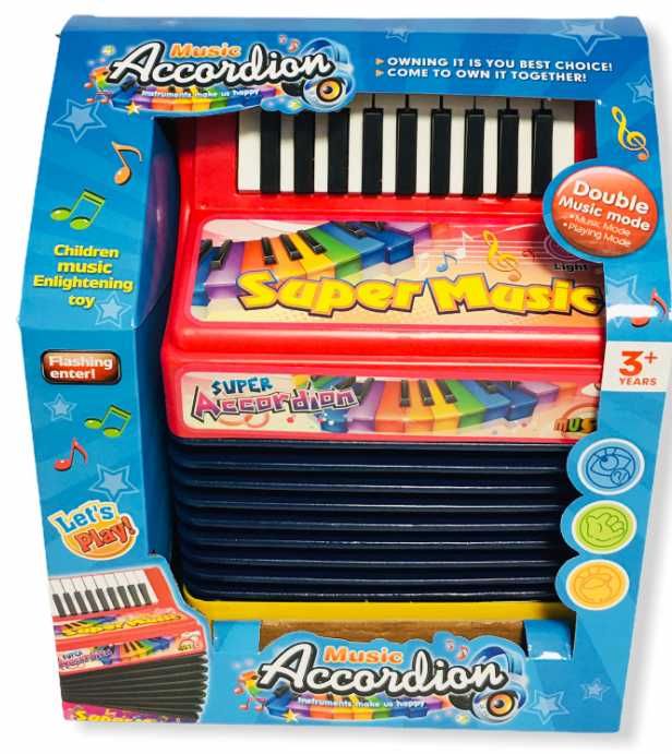 Акордеон на батерии 2 режима на работа и като пиано акордьон акордион