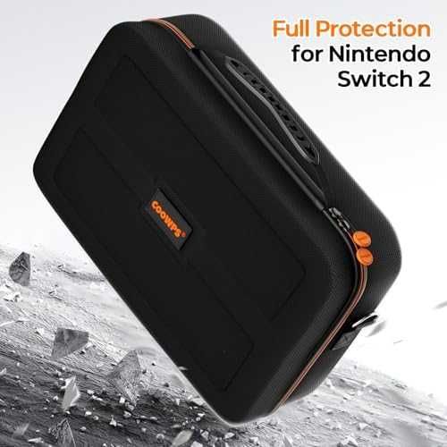 Нов калъф Куфарче за Switch 2 2025 с твърд корпус и място за 20 игри