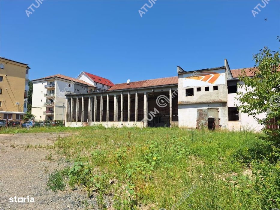 Spatiu cu suprafata de 500 mp si teren de 1159 mp in zona Strand Sibiu