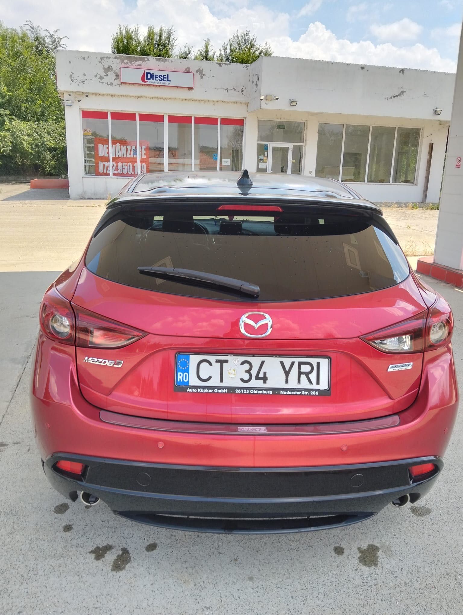 Mazda 3 2,2 diesel,150cp,2015,115.000km