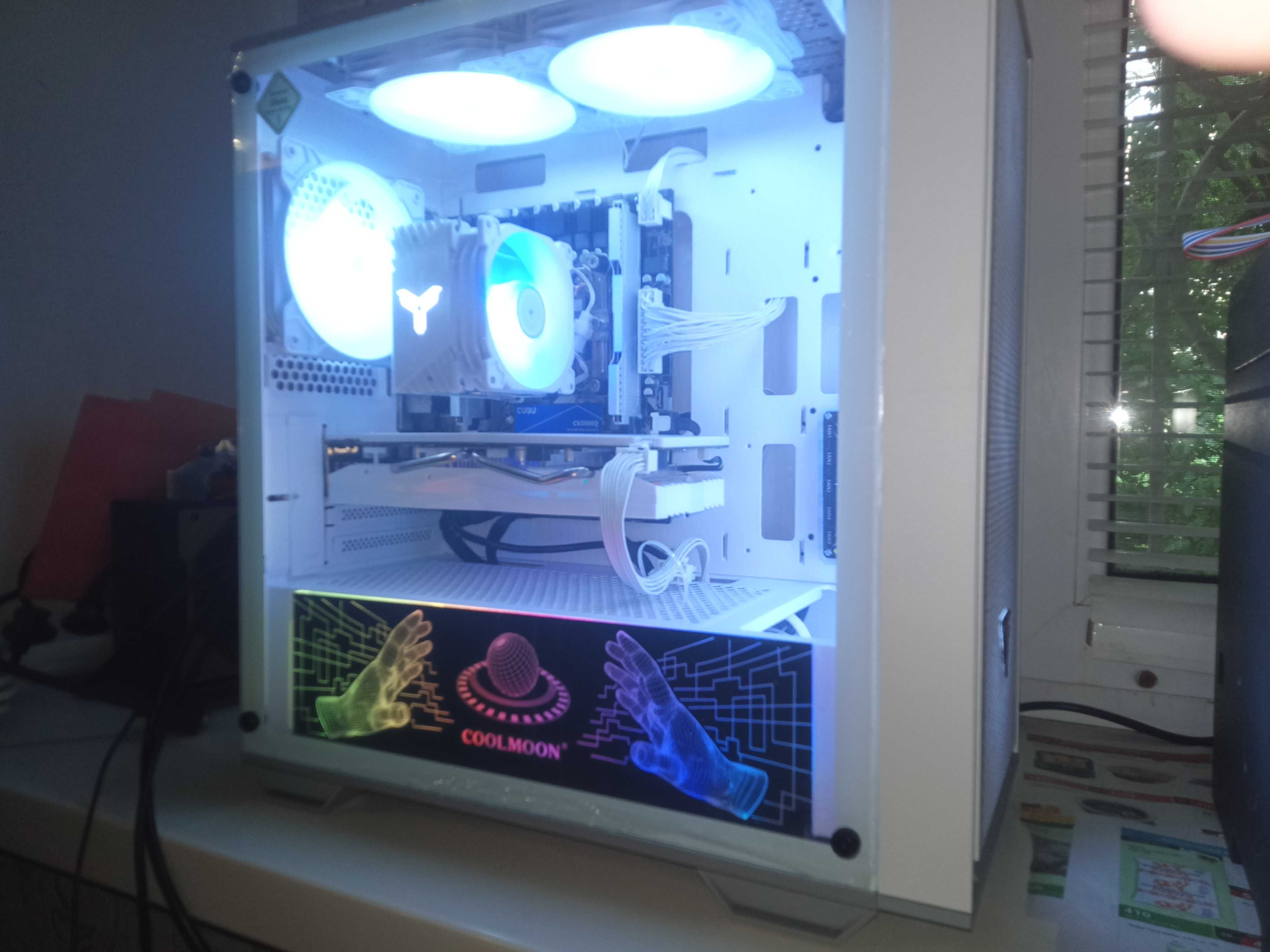 Игровой компьютер /Core i7/DDR4 16Gb/RX580 8Gb/SSD 512, HDD 4Tb/600W