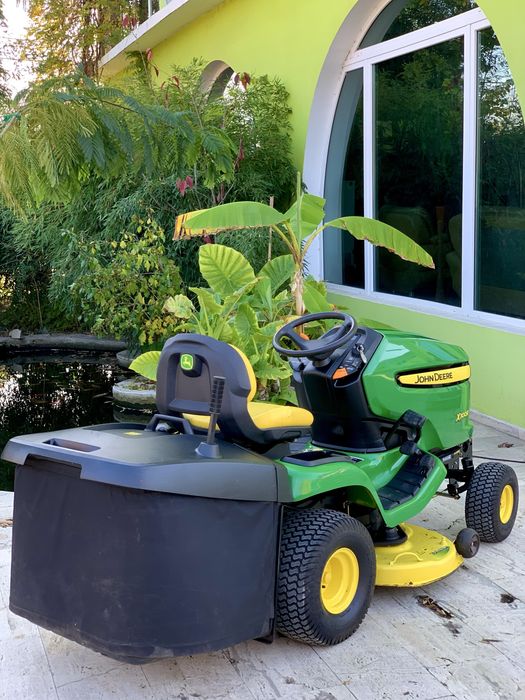 Tractoras de tuns iarba John deere Kawasaki V2 Turbo Sistem