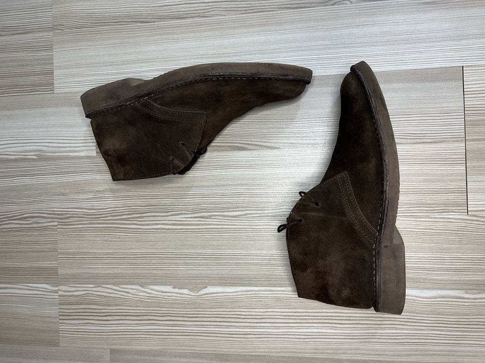 Ghete Piele Intoarsa Chelsea Boots Suede